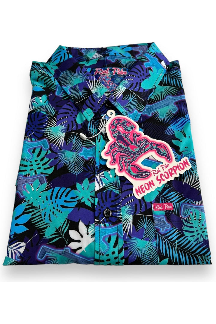 Neon Scorpion Party Shirt