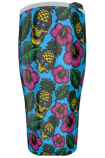 Load image into Gallery viewer, Rad Palm Pineapple Head Blue 30oz Tumbler
