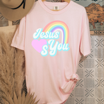 Load image into Gallery viewer, Jesus Loves You Comfort Colors Tshirt
