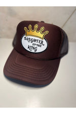 Load image into Gallery viewer, Daughter of the King patch trucker hat
