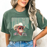 Load image into Gallery viewer, Trump Comfort Colors Tshirt or District Crewneck Sweatshirt
