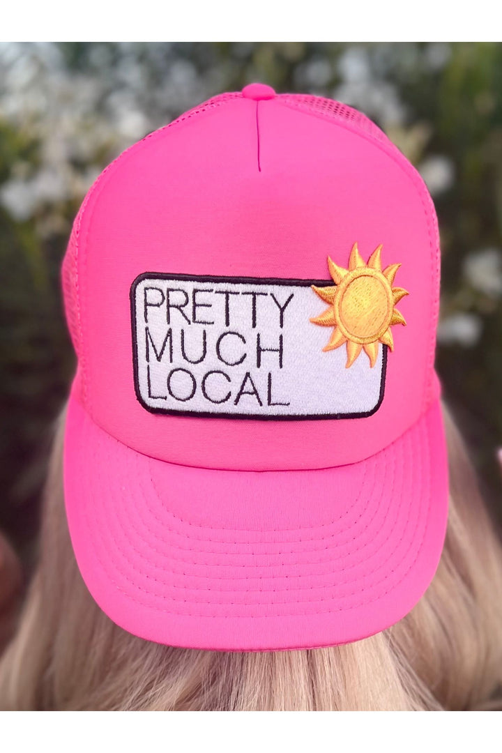 Pretty Much Local patch hat