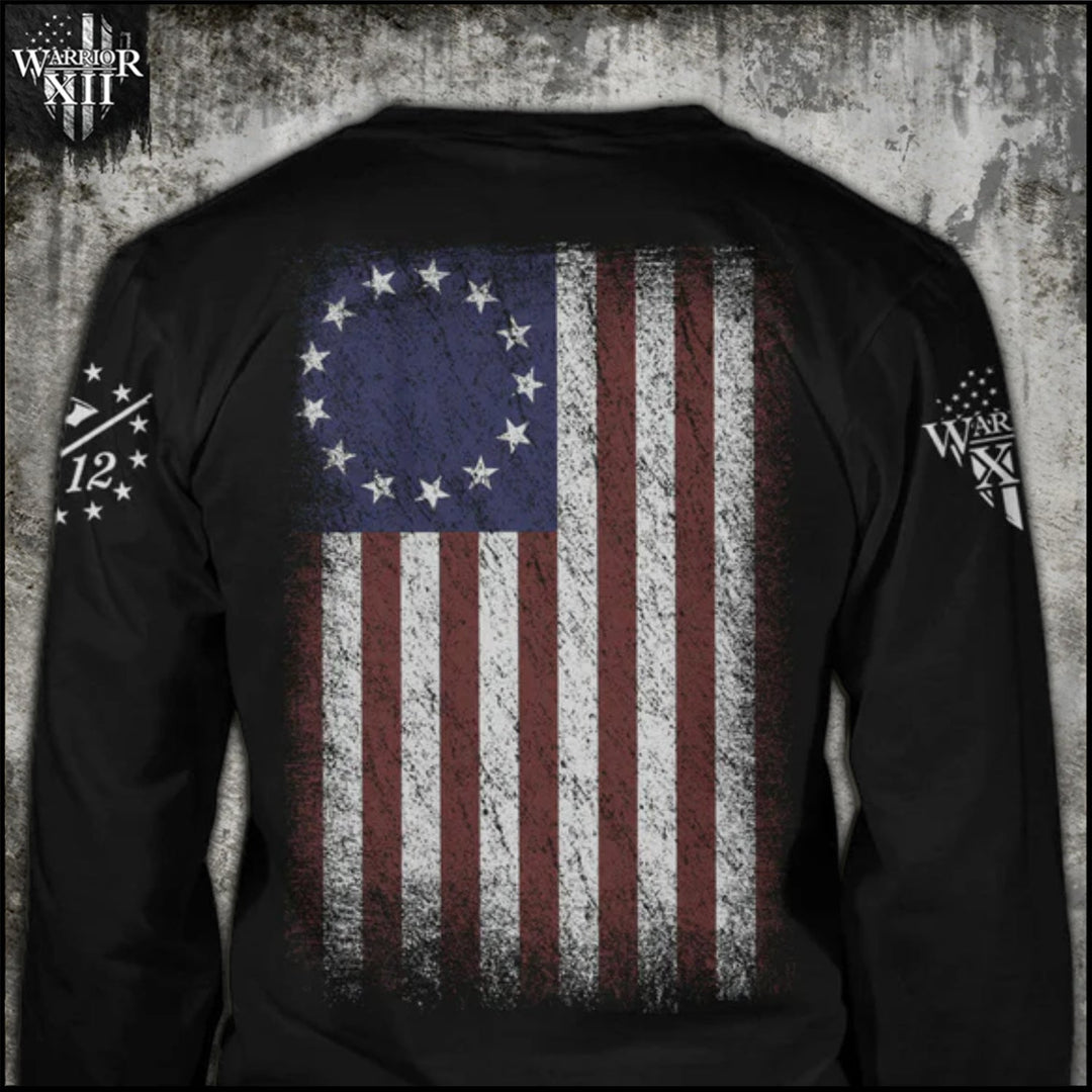 Betsy Ross Flag Long Sleeve - ON SALE