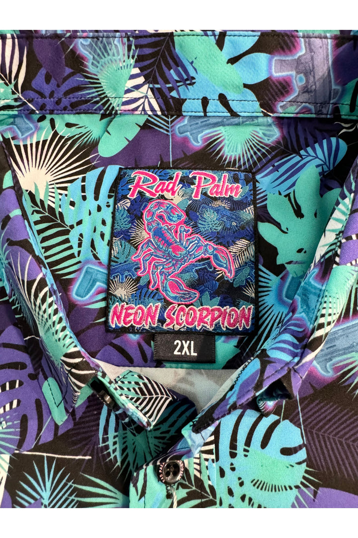 Neon Scorpion Party Shirt