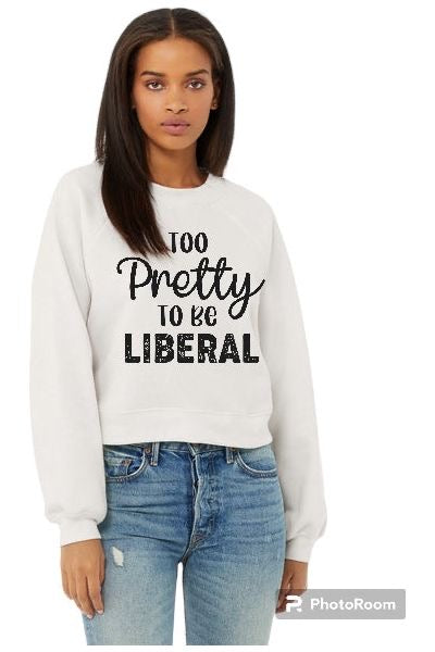 Too Pretty to be Liberal design