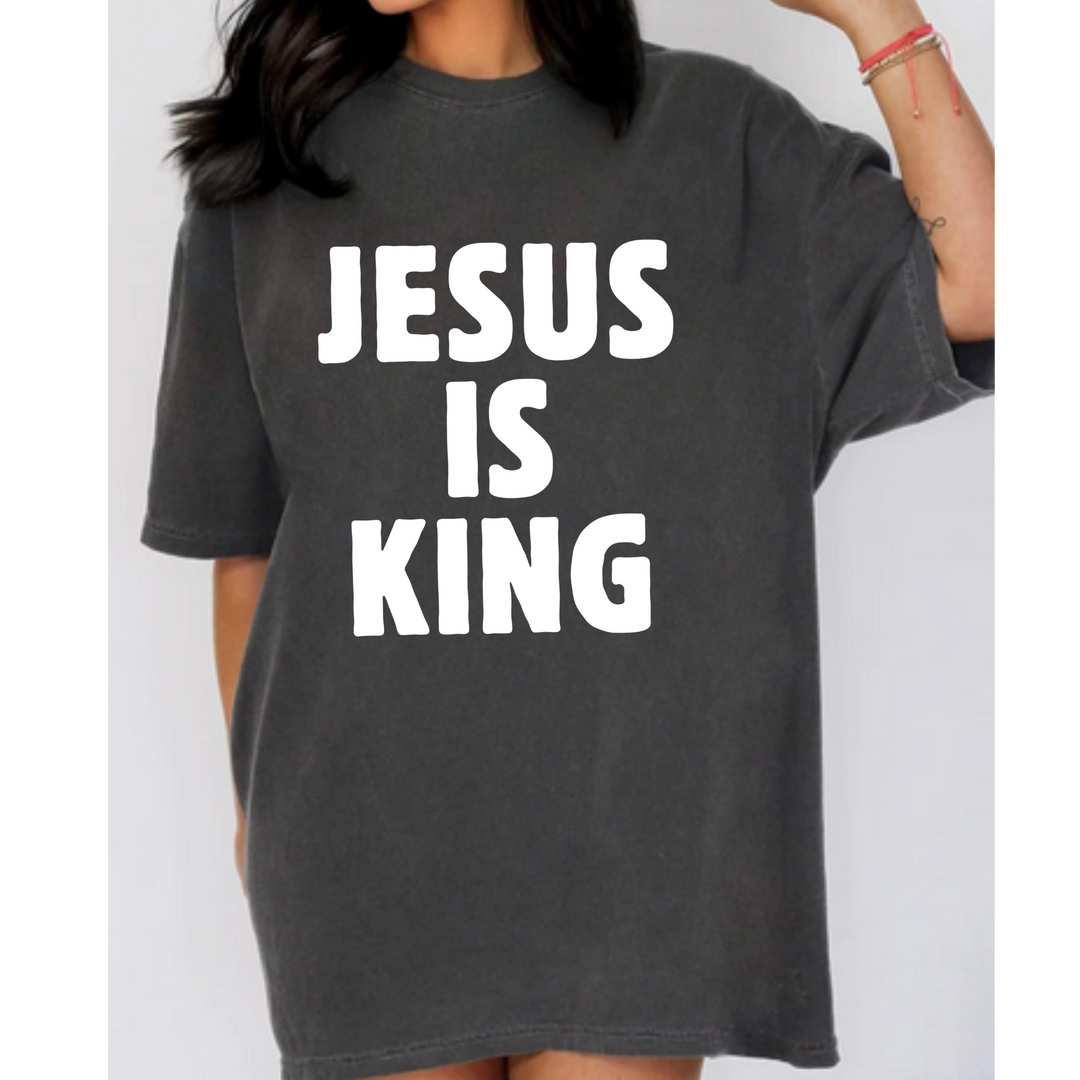 Jesus Is King Comfort Colors