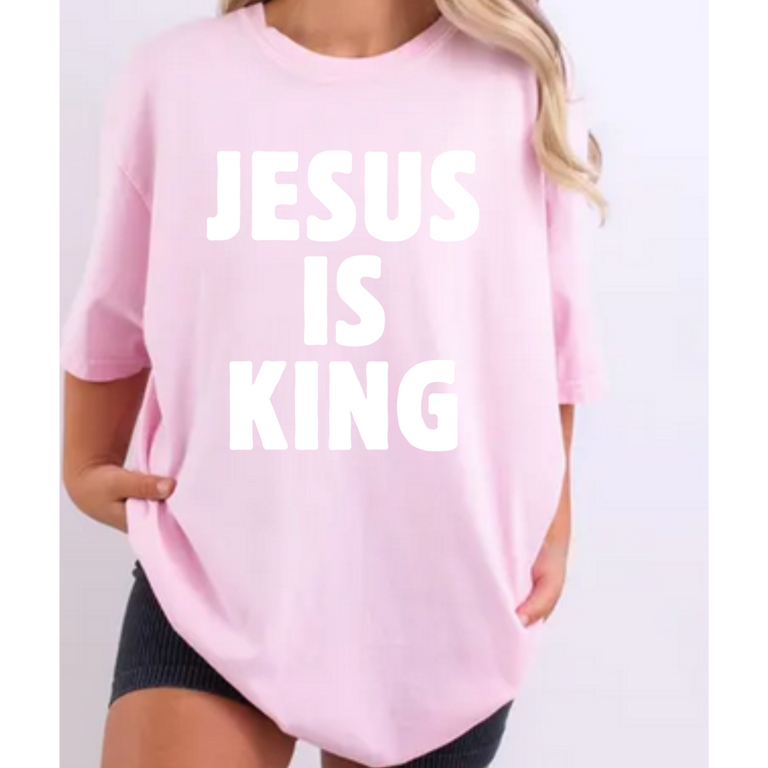 Jesus Is King Comfort Colors