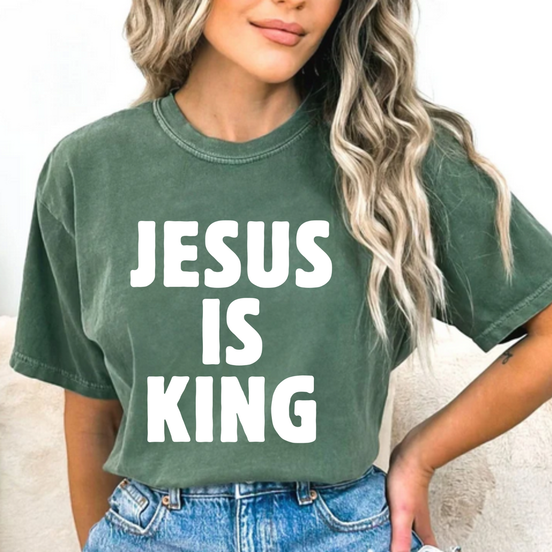 Jesus Is King Comfort Colors