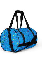 Load image into Gallery viewer, Rad Palm Blue Monday Gym Bag
