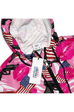 Load image into Gallery viewer, The Patriot Barbie Women’s Cropped Windbreaker
