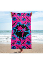 Load image into Gallery viewer, High Capacity Hibiscus Towel
