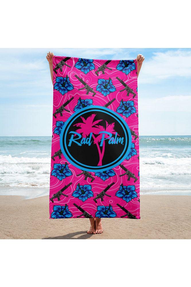 High Capacity Hibiscus Towel