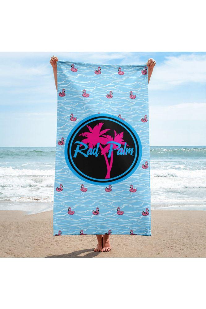 Flamingo Flotilla Towel