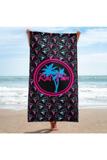 Load image into Gallery viewer, Neon Attack Beach Towel
