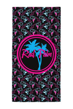 Load image into Gallery viewer, Neon Attack Beach Towel
